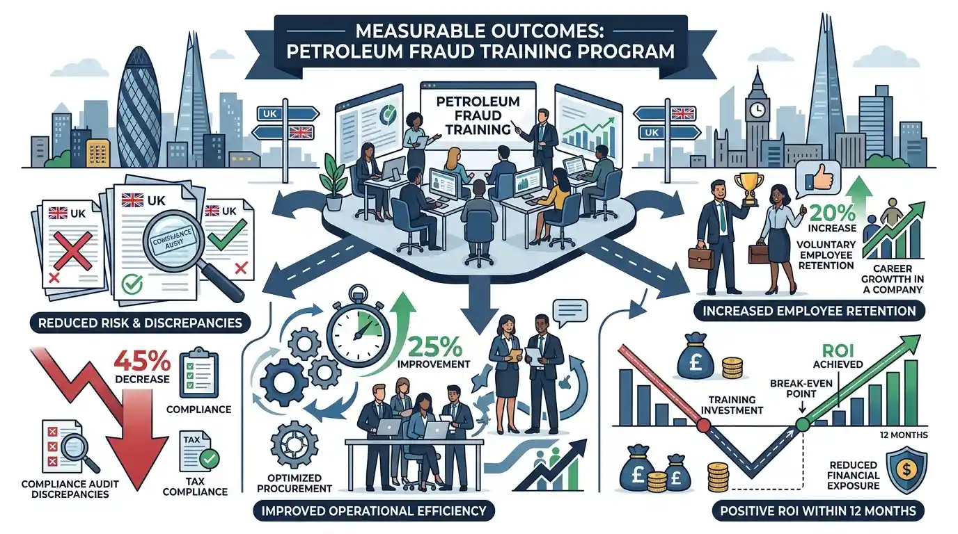 What Measurable Outcomes Do Petroleum Fraud Training Programs Produce for Enterprises?