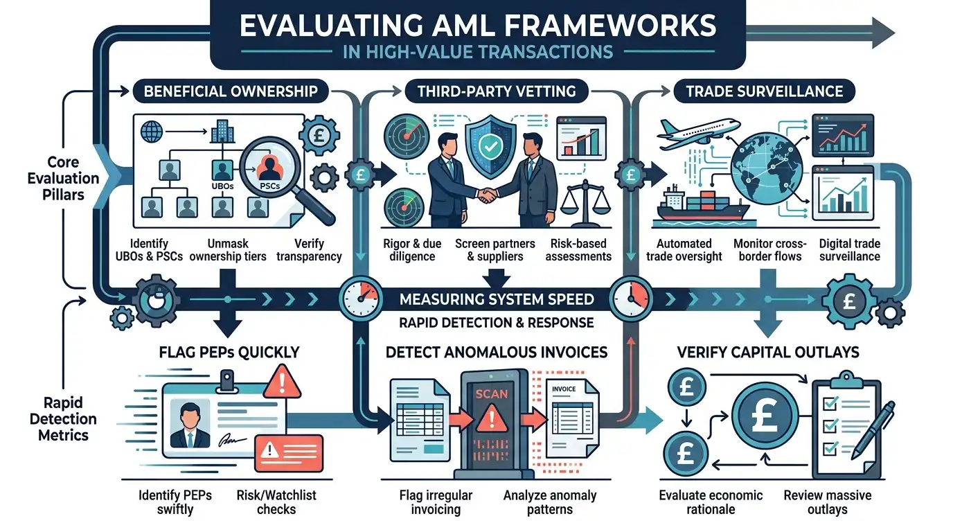 How Can Organizations Evaluate Anti-Money Laundering Frameworks Across High-Value Transactions?