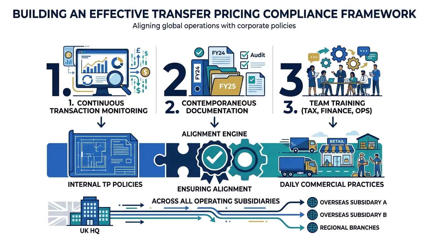 How Do Organizations Build Effective Transfer Pricing Compliance Frameworks?