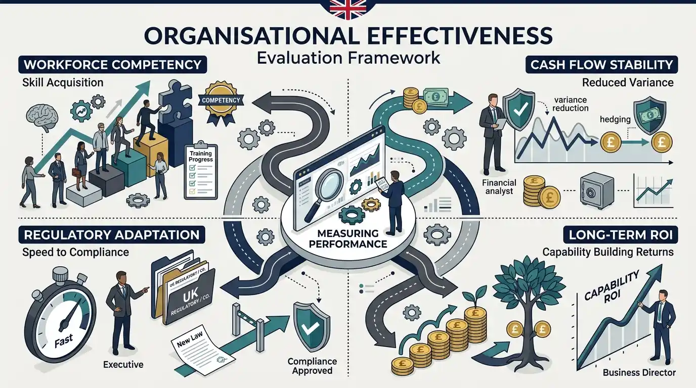 What Framework Measures the Organizational Effectiveness of FX Risk Training?