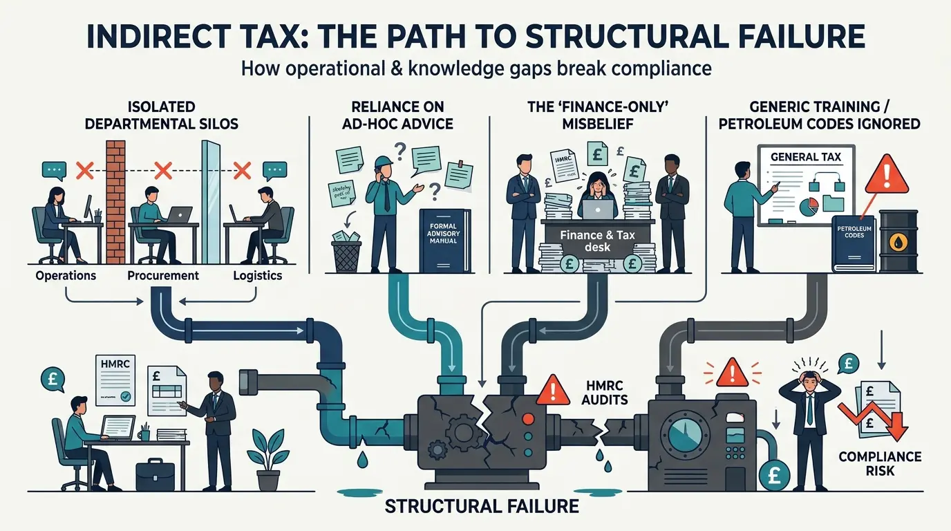 What Misconceptions and Structural Failures Block Indirect Tax Management?