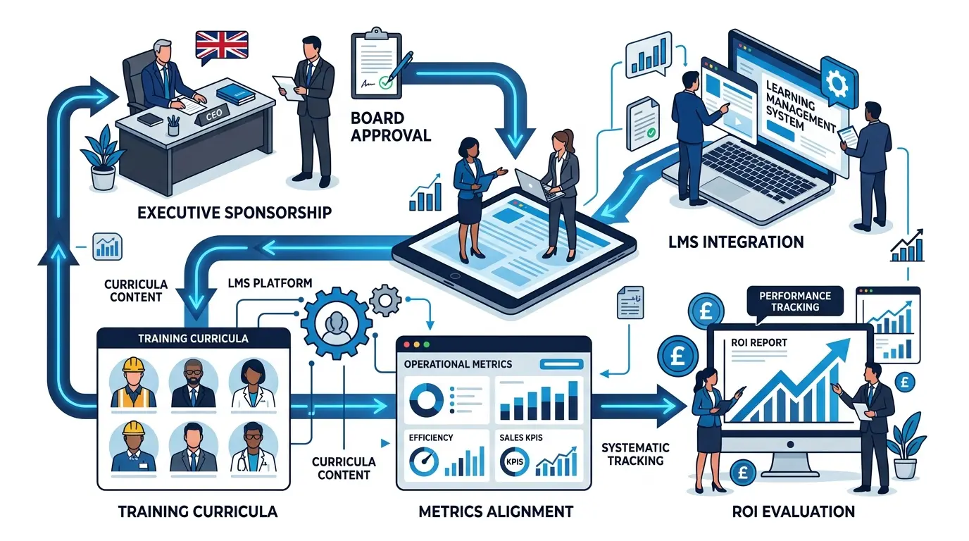 How Do Organizations Implement Strategic Training for Measurable Business Outcomes?