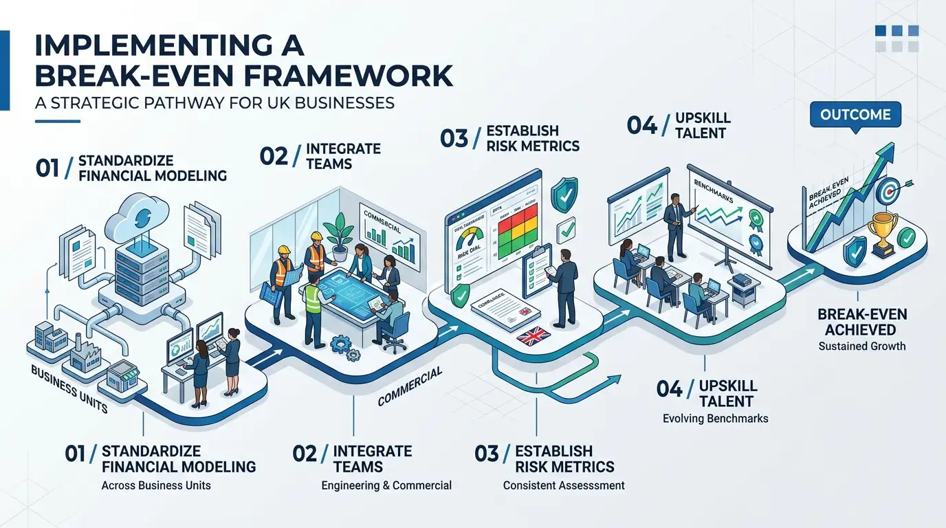 How Should Organizations Implement Break-Even Evaluation Frameworks across Assets?