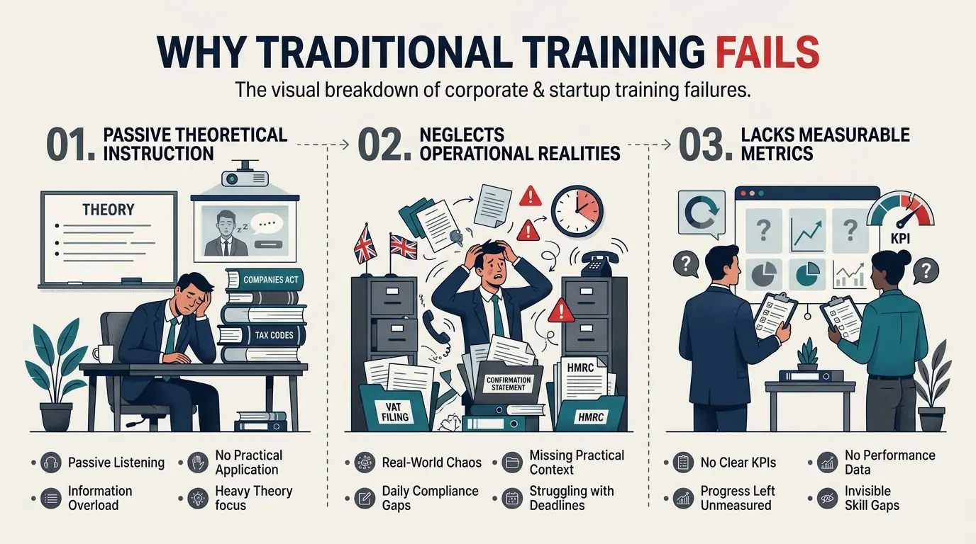 Why do traditional corporate training programs fail to mitigate complex petroleum fraud risks?
