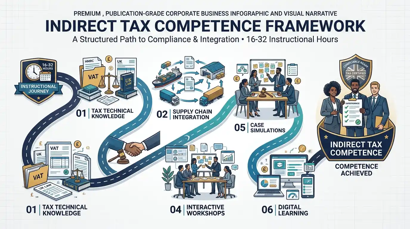 What Key Components Frameworks and Delivery Formats Build Indirect Tax Competence?