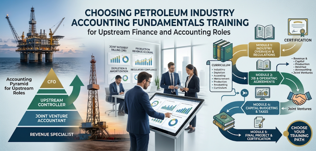Choosing Petroleum Industry Accounting Fundamentals Training for Upstream Finance and Accounting Roles