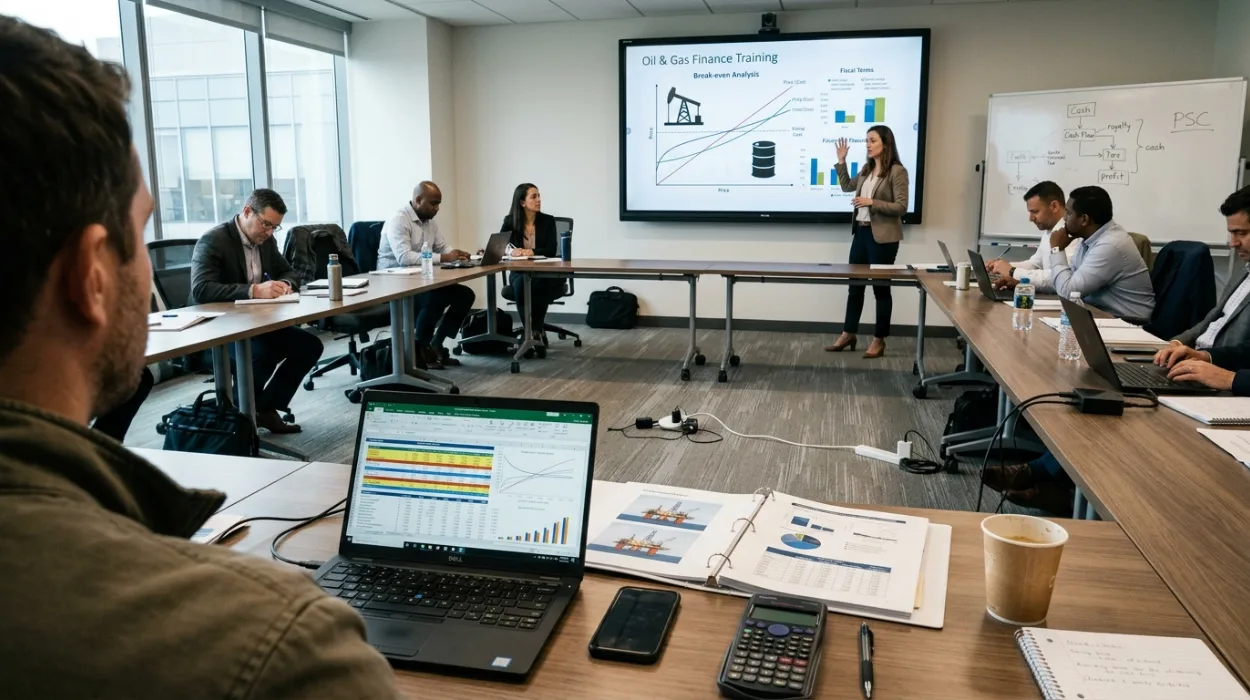 Break Even Oil Price Analysis Under Fiscal Terms Training for Oil and Gas Finance Professionals