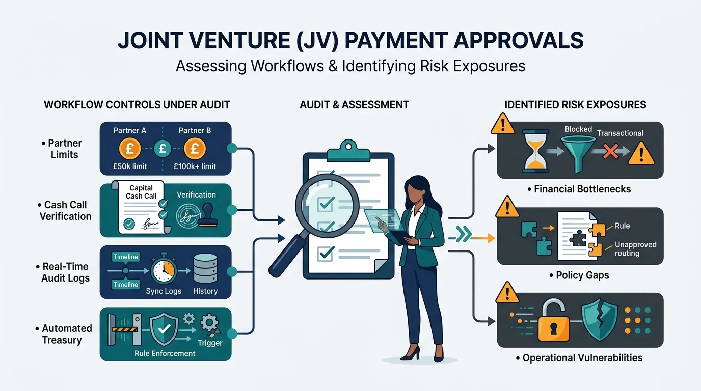 How Do You Assess Joint Venture Payment Approval Workflows?