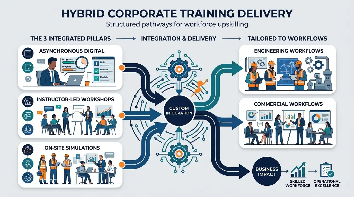 How Does Training Delivery and Implementation Work in Corporate Environments?