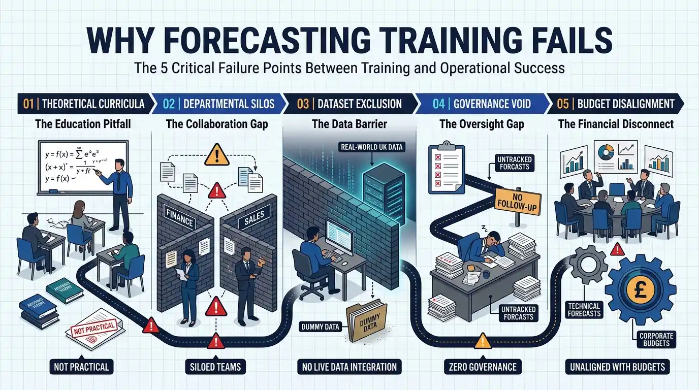 What Common Problems Occur in Corporate Production Forecasting Training?