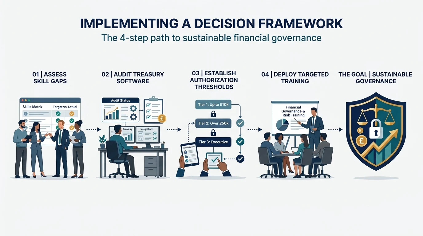 How Do You Implement a Decision Framework for Upgrading JV Payment Controls?