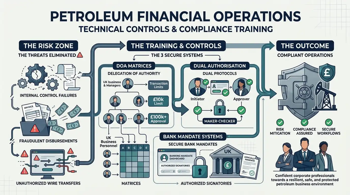 What is the course and what critical corporate risk does it solve?
