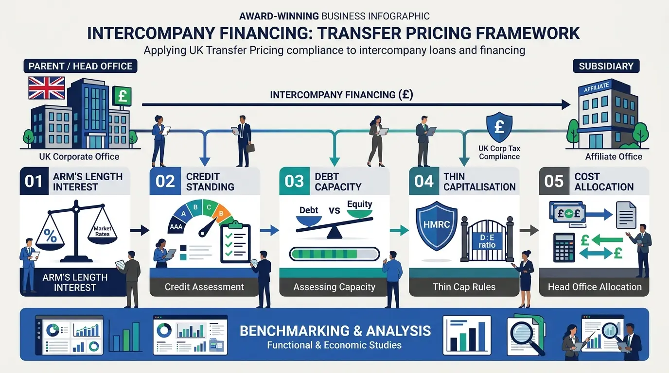 Which Transfer Pricing Frameworks Apply to Oil and Gas Intercompany Financing?