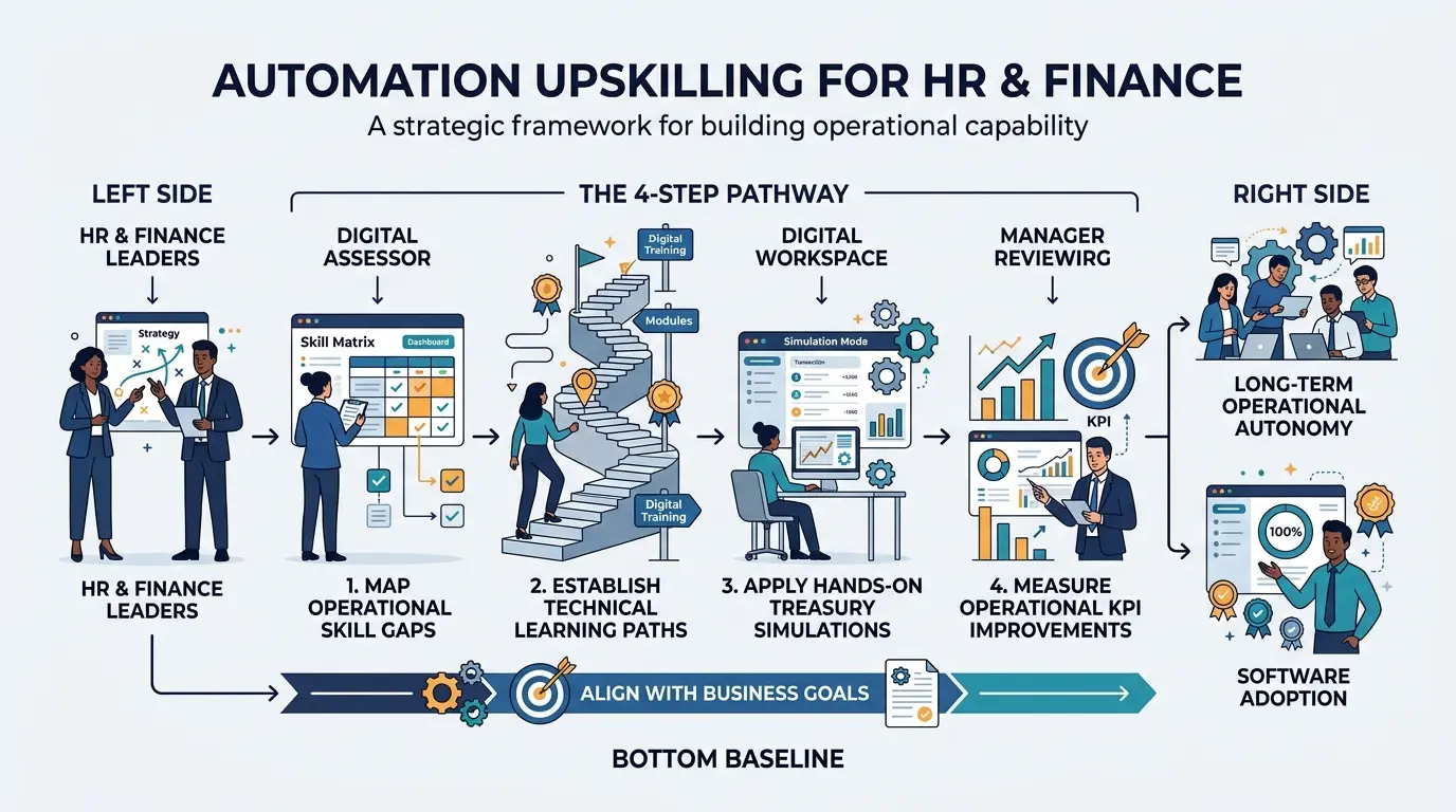 How Should HR and Finance Leaders Implement Automation Upskilling?