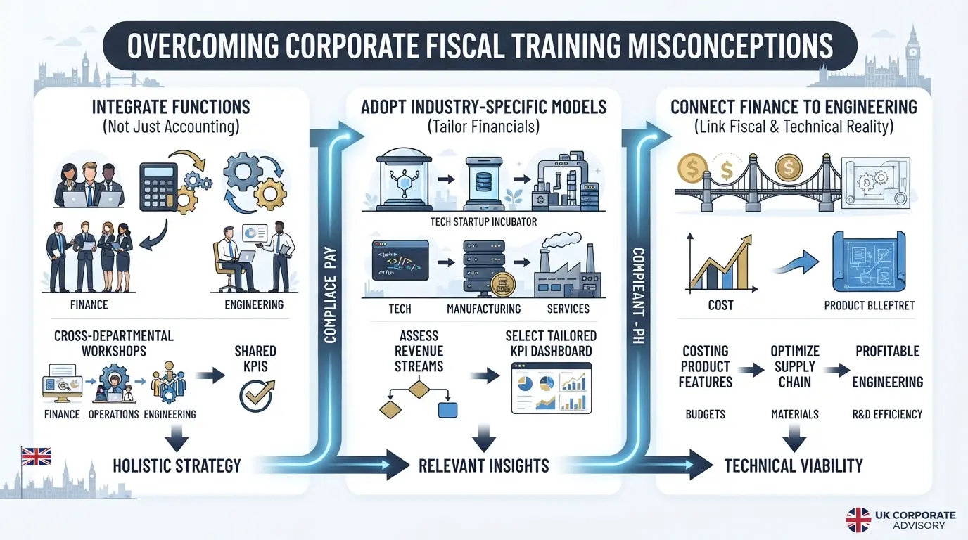 What Misconceptions and Ineffective Approaches Impair Corporate Fiscal Training?