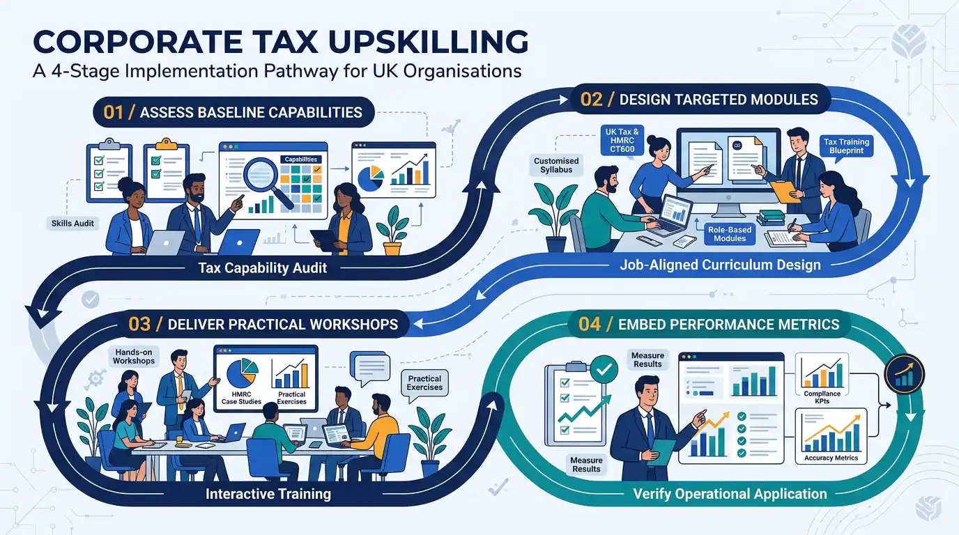How Do Organizations Implement Corporate Tax Upskilling Programs?