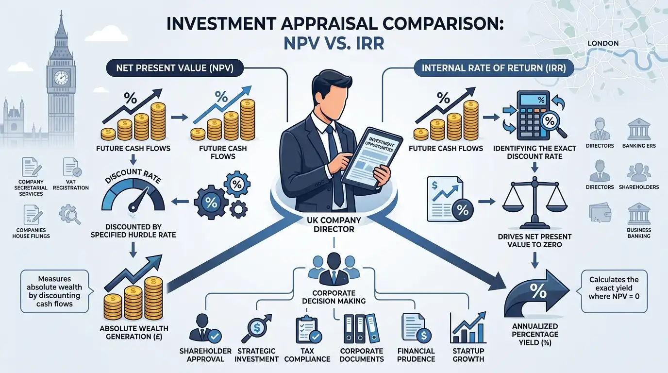 How Do NPV and IRR Differ in Capital Allocation Decisions?