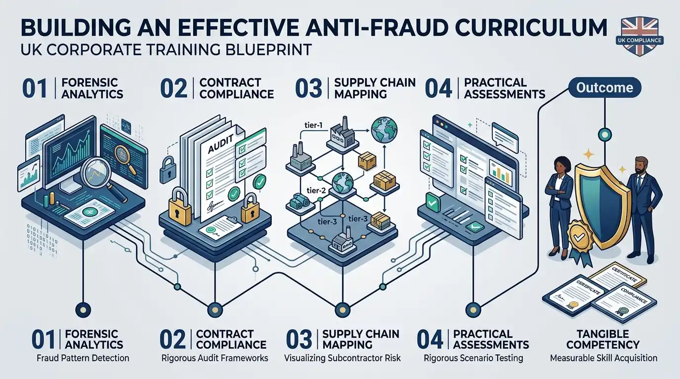 What Key Components Constitute an Effective Anti-Fraud Training and Compliance Curriculum?